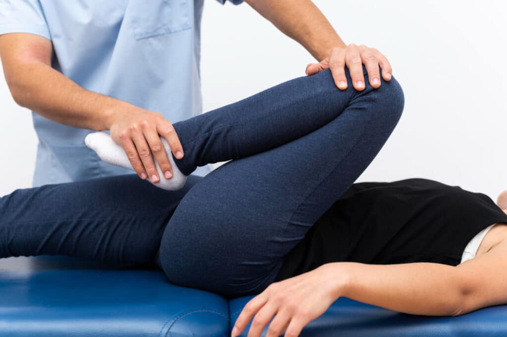 Chiropractic hip adjustments